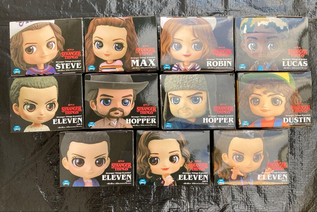 新品未開封　Qposket Stranger Things 11個セット