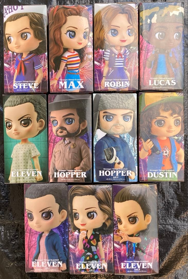 新品未開封　Qposket Stranger Things 11個セット