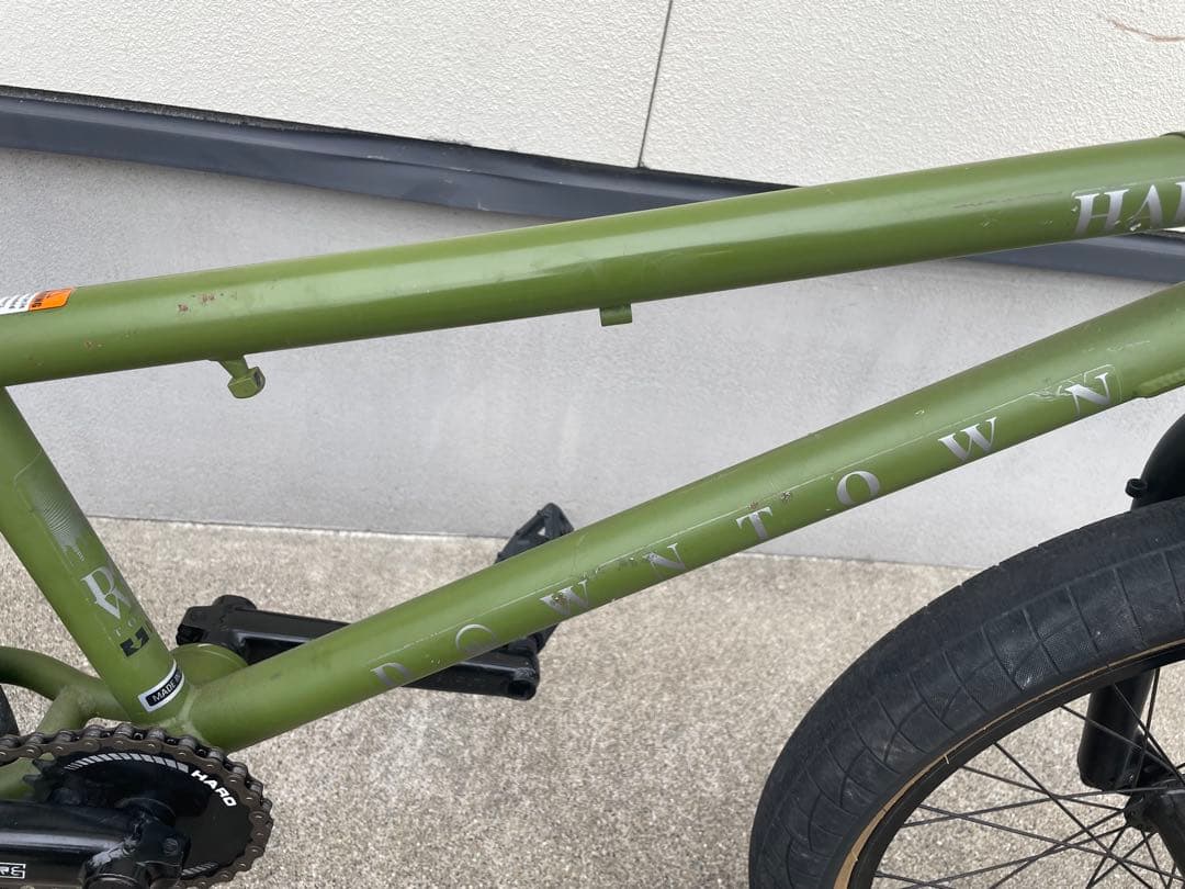 Haro Downtown BMX20インチ オリーブグリーン 与座エリカ