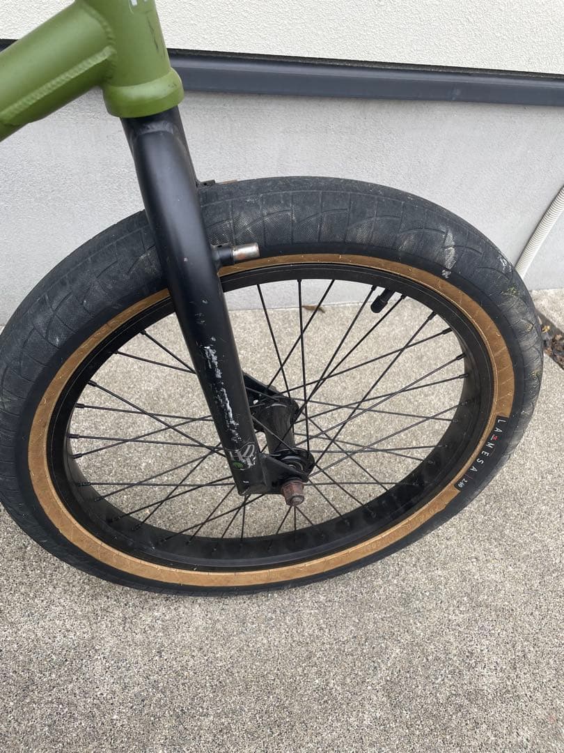 Haro Downtown BMX20インチ オリーブグリーン 与座エリカ