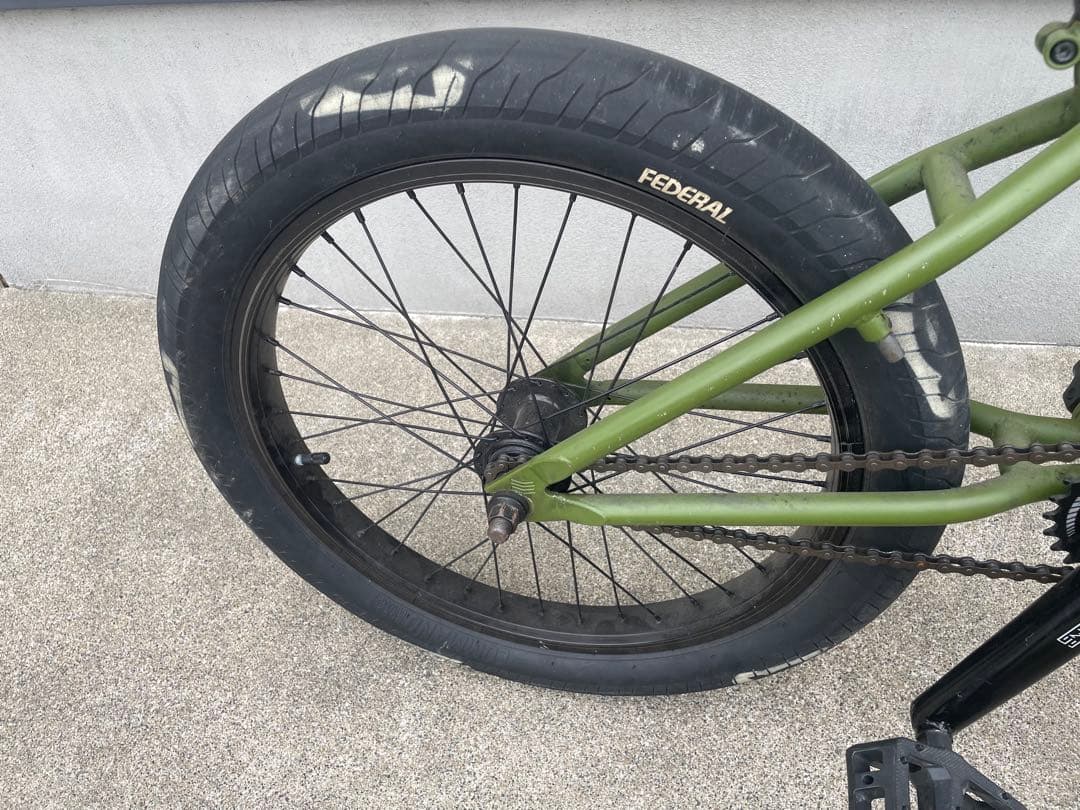 Haro Downtown BMX20インチ オリーブグリーン 与座エリカ