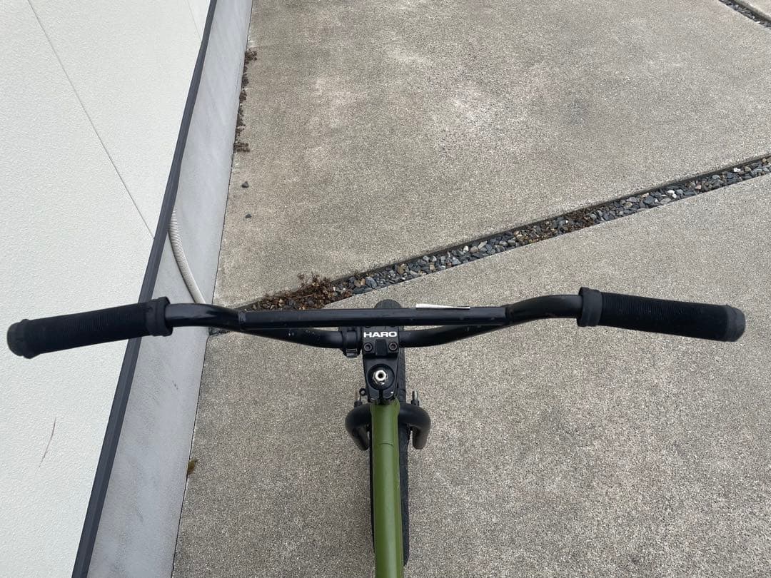 Haro Downtown BMX20インチ オリーブグリーン 与座エリカ