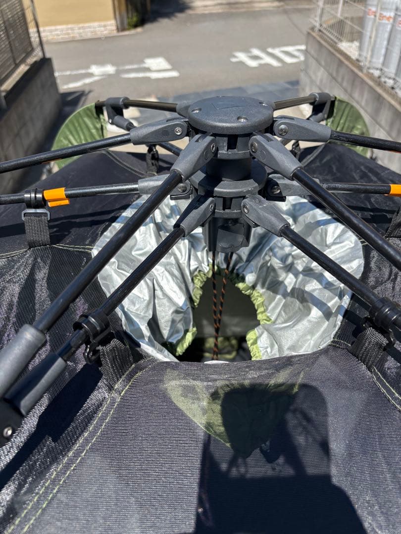フィールドア FIELDOOR ワンタッチテント6 キャンプ テント 折り畳み