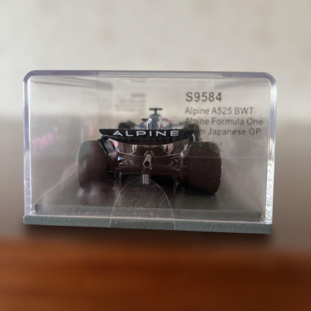 Alpine A525 BWT ミニカー 日本GP ピエールガスリー