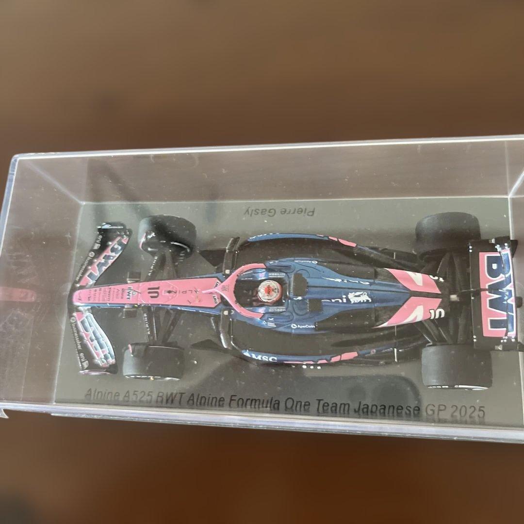 Alpine A525 BWT ミニカー 日本GP ピエールガスリー