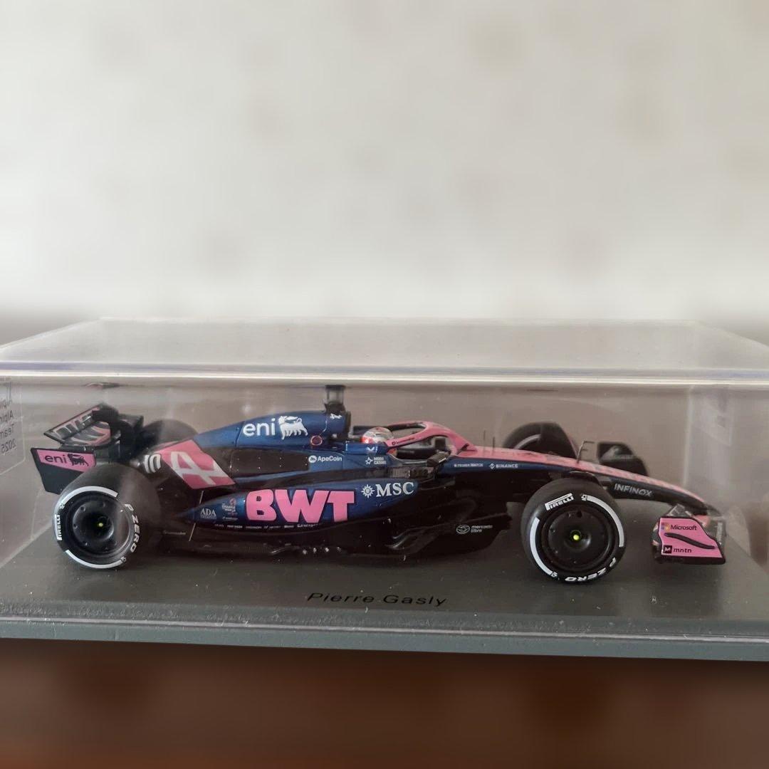 Alpine A525 BWT ミニカー 日本GP ピエールガスリー