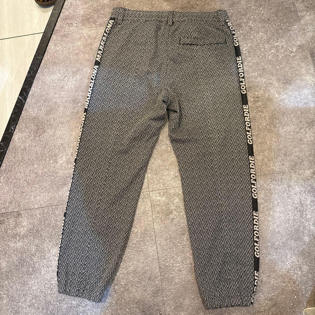 MARK&LONA ゴルフパンツ　50 美品　冬用
