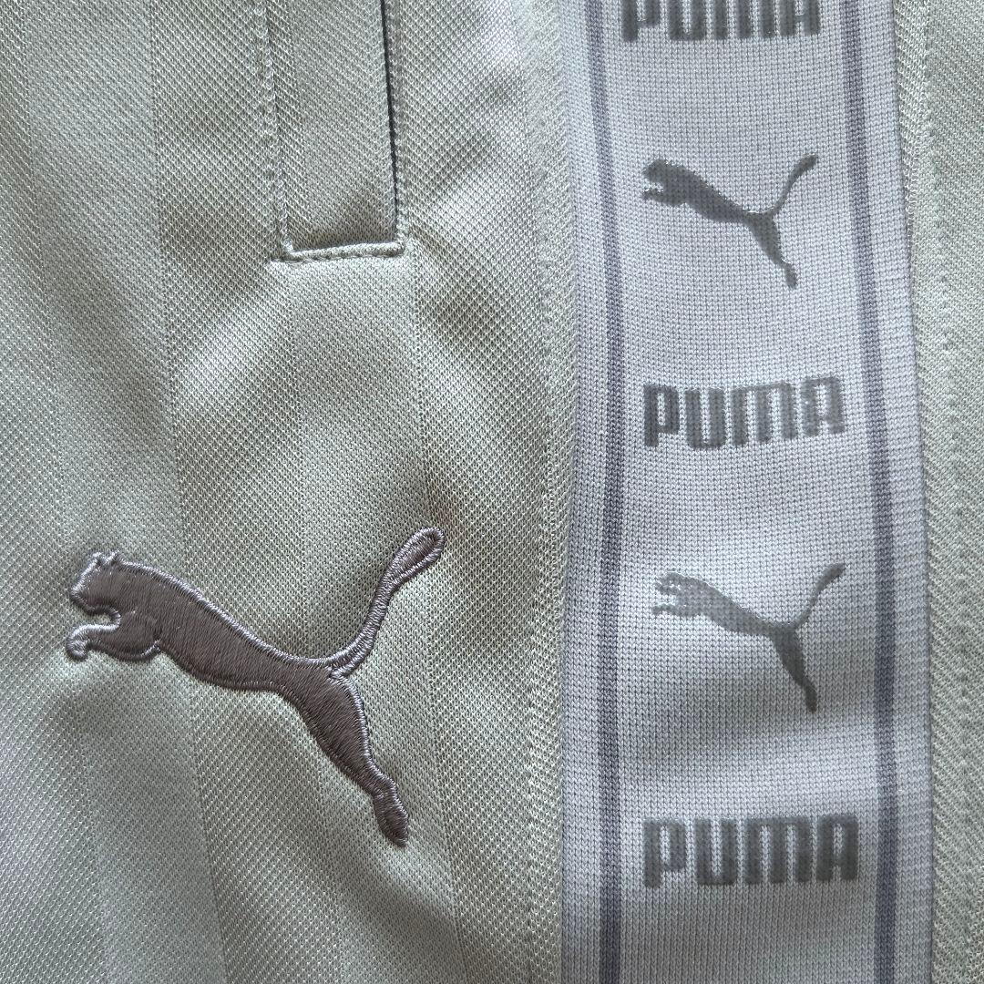 PUMA プーマ シャドーストライプ トレーニング ジャージ セット シルバー
