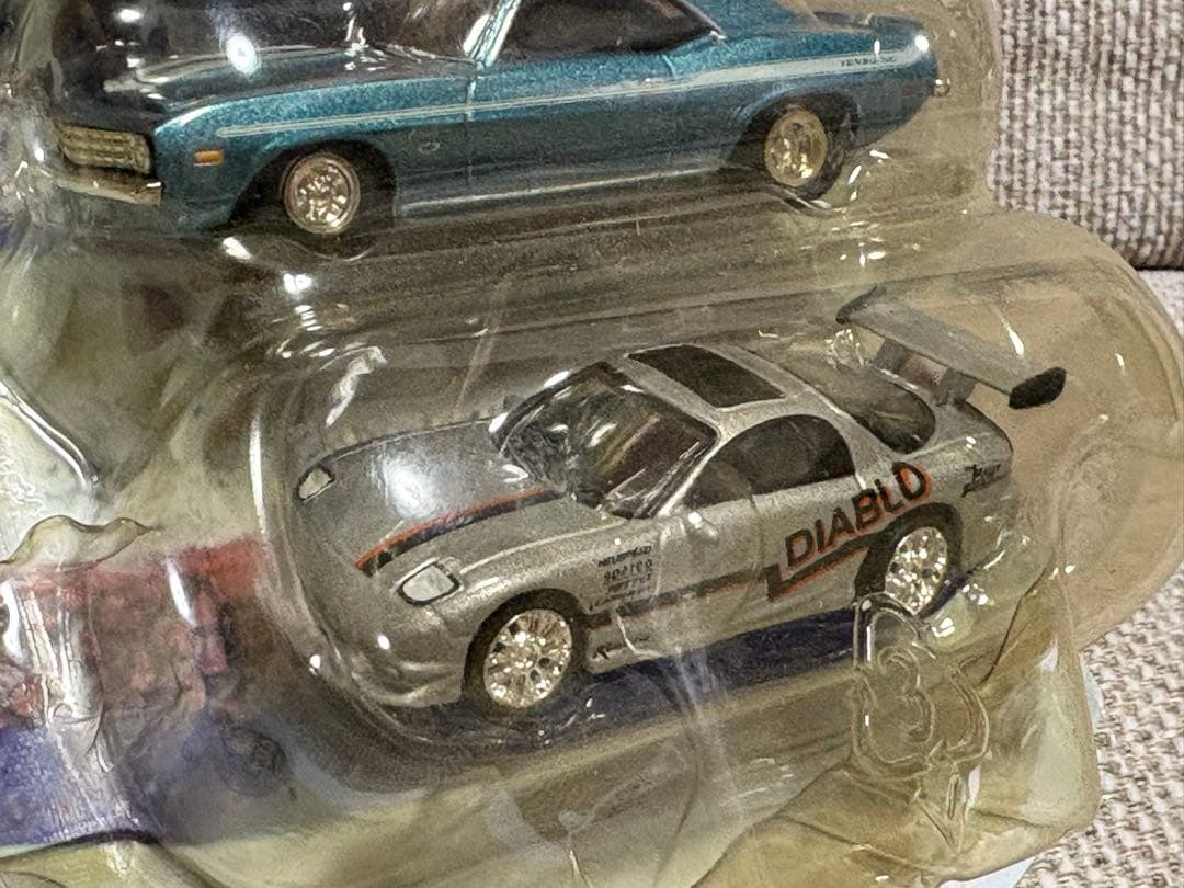 ワイルドスピード 5台 シビック チャージャー RX-7 レーシングチャンピオン