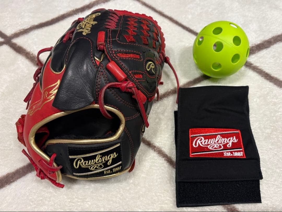 ローリングス　軟式投手用グラブ HOH MLBカラーシンク　サイズ11.75