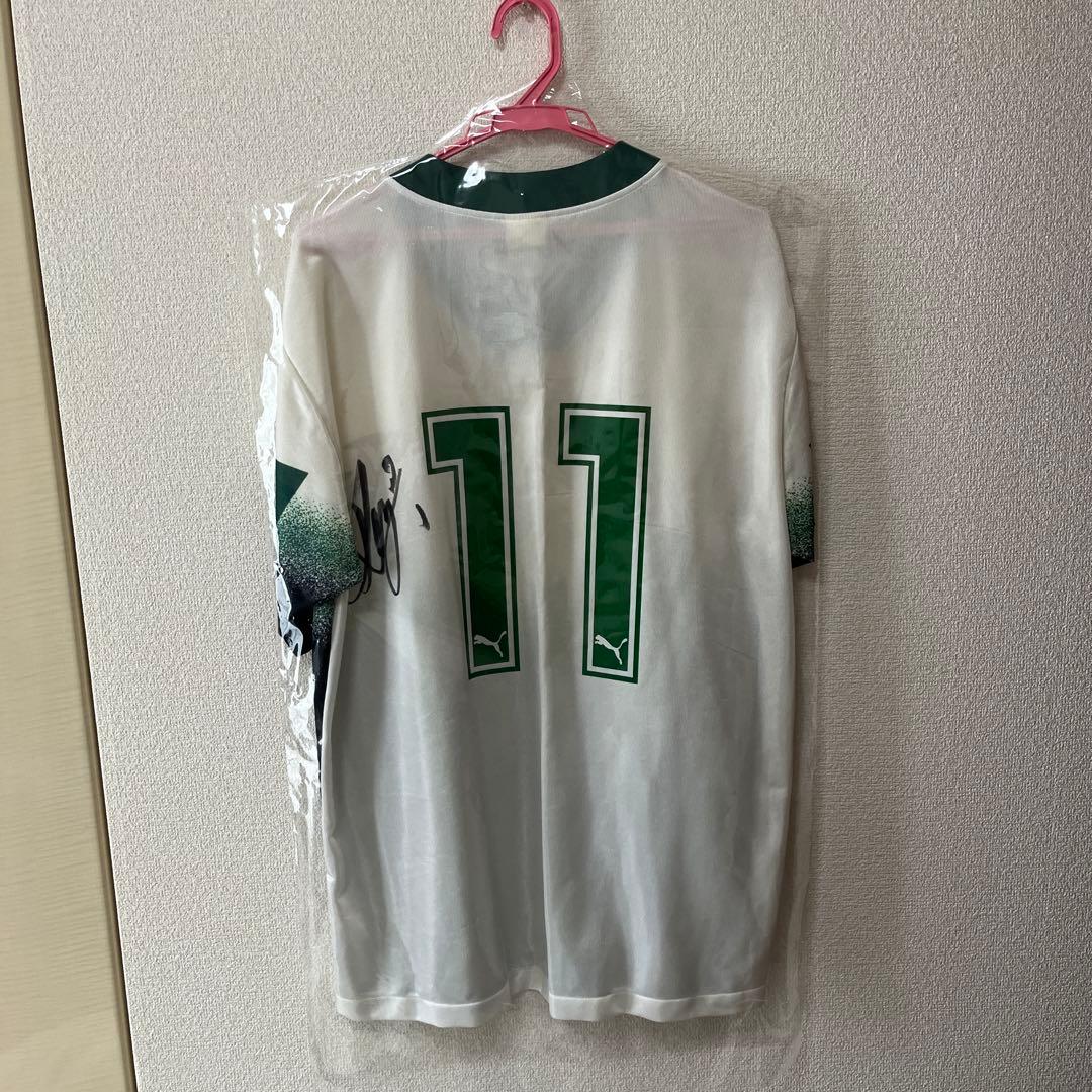 J3福島移籍記念‼️プーマサッカーシャツ90年代 世界選抜モデル　三浦知良