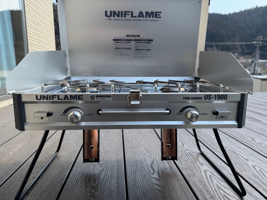 UNIFLAME ツインバーナー US-1900