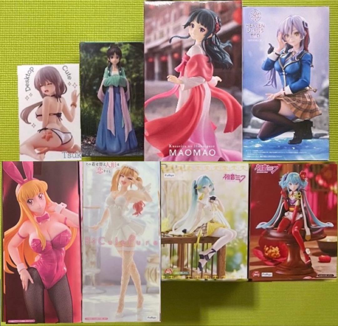 最新プライズフィギュア 美少女系 まとめ売り 8点