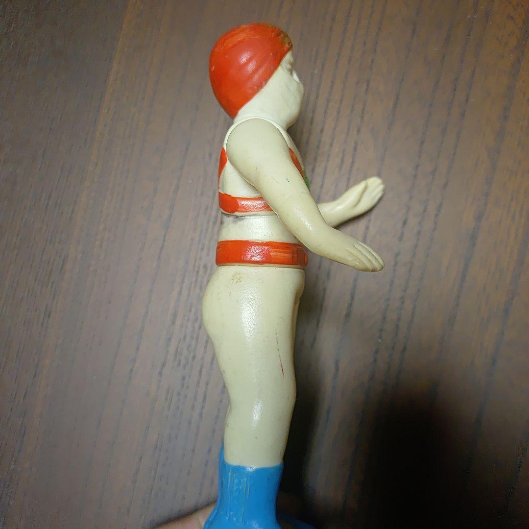 愛の戦士レインボーマン☆1970年代の希少ソフビフィギュア☆高さ約15cm