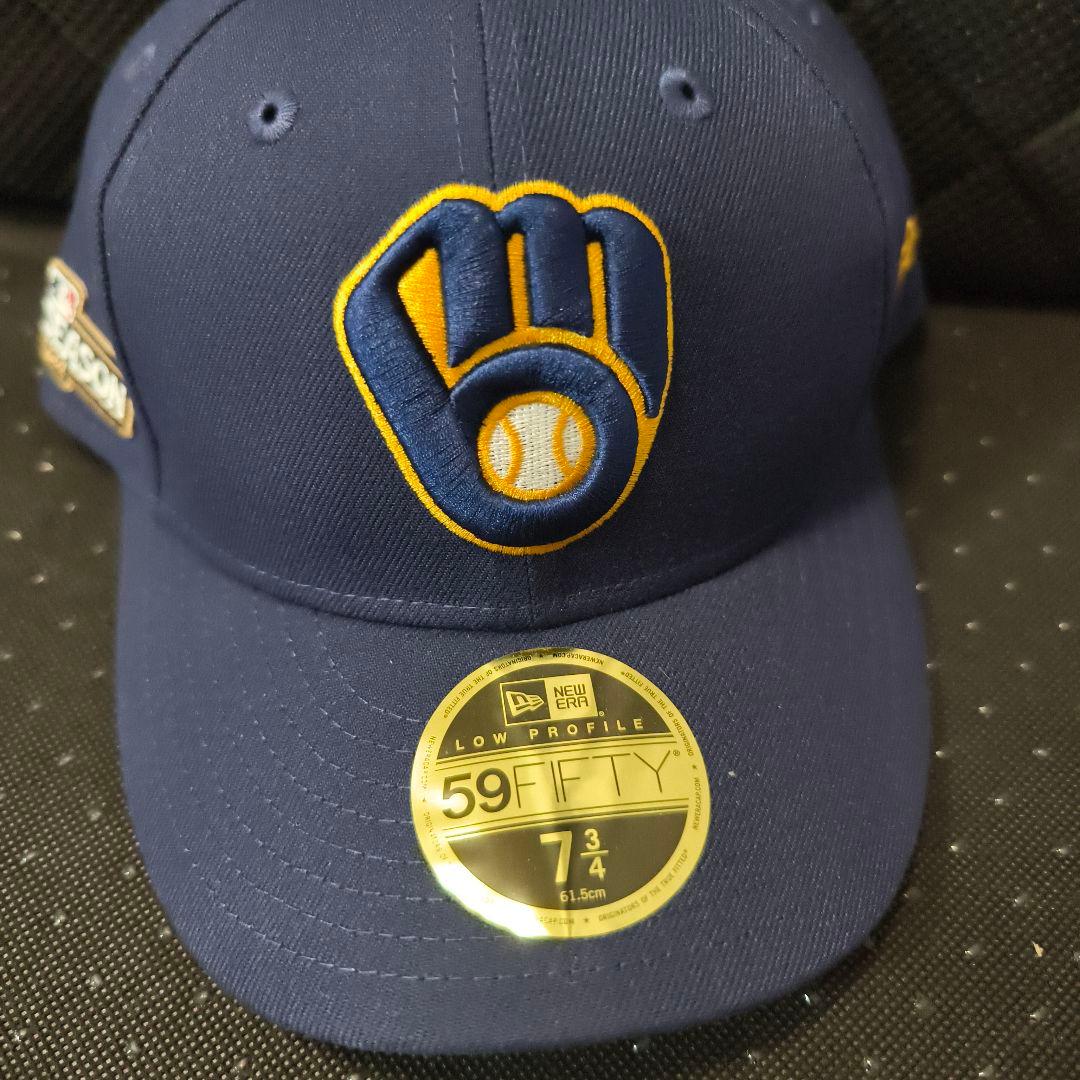 ミルウォーキー・ブルワーズ 59FIFTY キャップ　ニューエラ　7 3/4