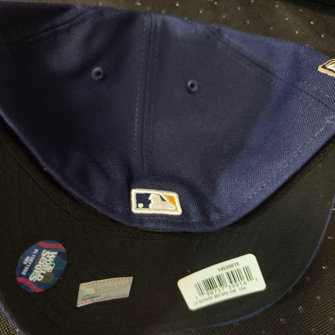ミルウォーキー・ブルワーズ 59FIFTY キャップ　ニューエラ　7 3/4