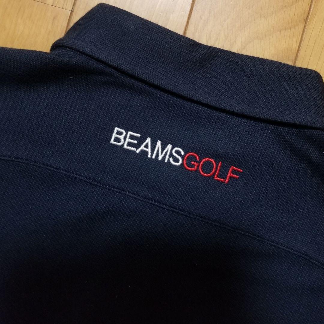 BEAMS GOLF半袖ポロシャツ　パープルレーベル　Lサイズ
