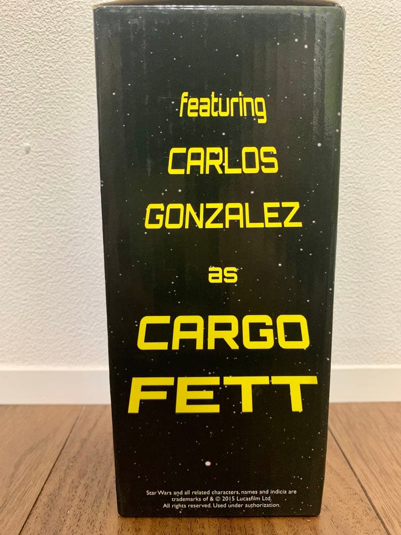 新品　ボブルヘッド人形　カルロス・ゴンザレス　カーゴ・フェット　スターウォーズ