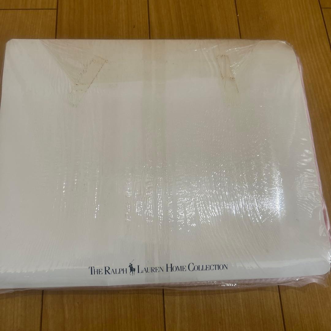 値下げ【未開封】RalphLauren敷き布団カバー ストライプシングル