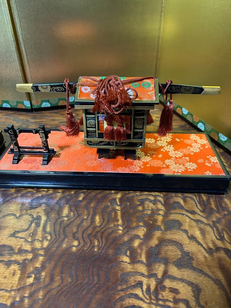 【雛人形 飾り】【レトロ】馬車 伝統的な日本の飾り