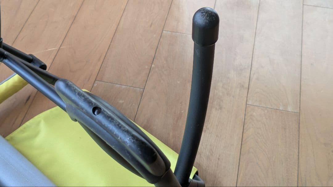 小川テント ogawa ハイ&ロー2ウェイチェア 中古　イエロー×グレー