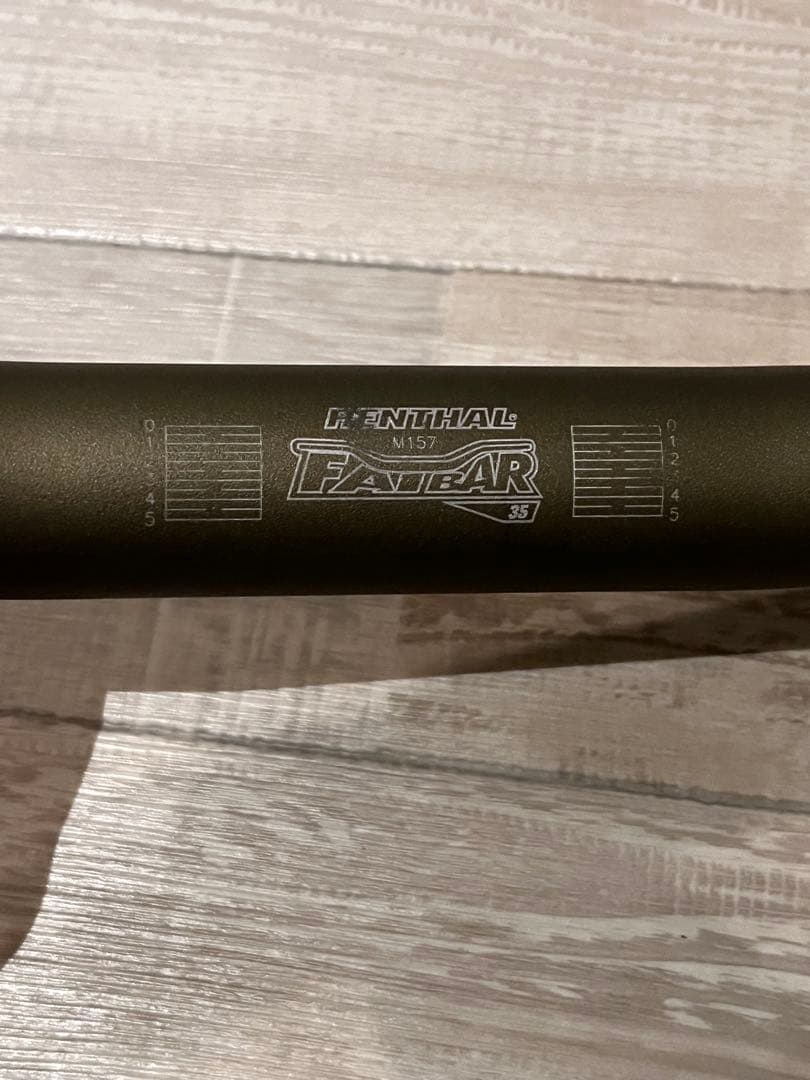RENTHAL　Fatbar35　20mmライズ　GOLD