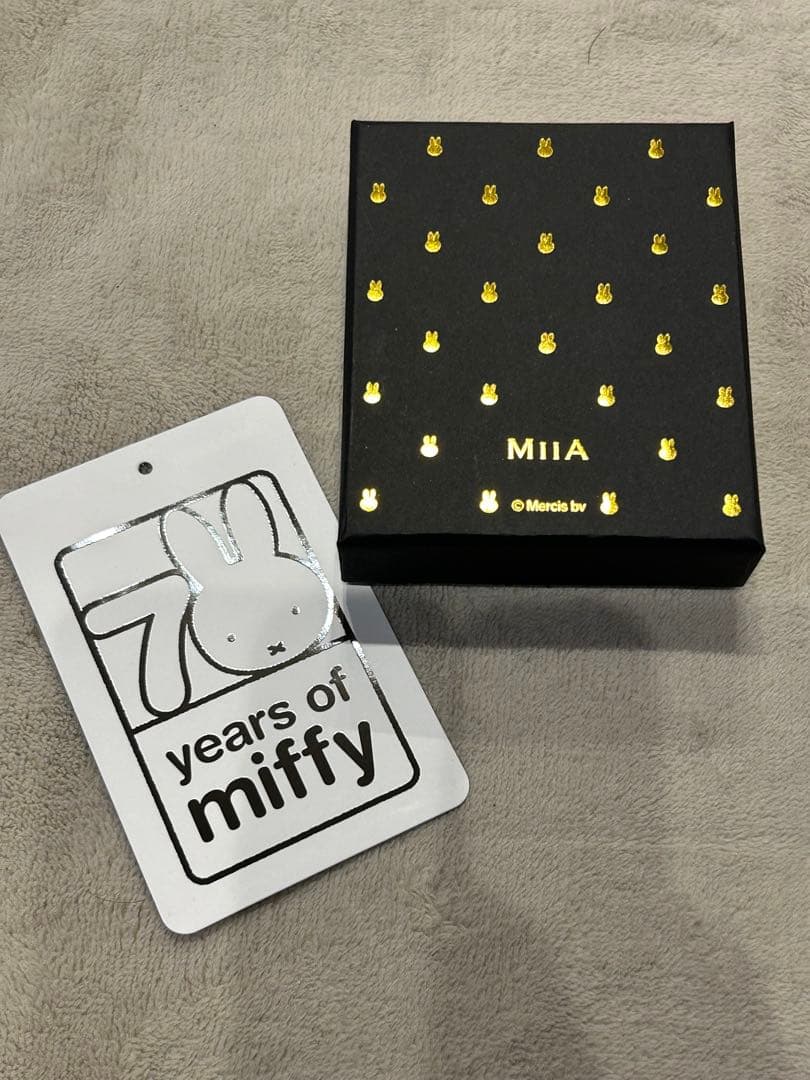 MIIA miffy コラボ　ミッフィー パールバッグチャーム