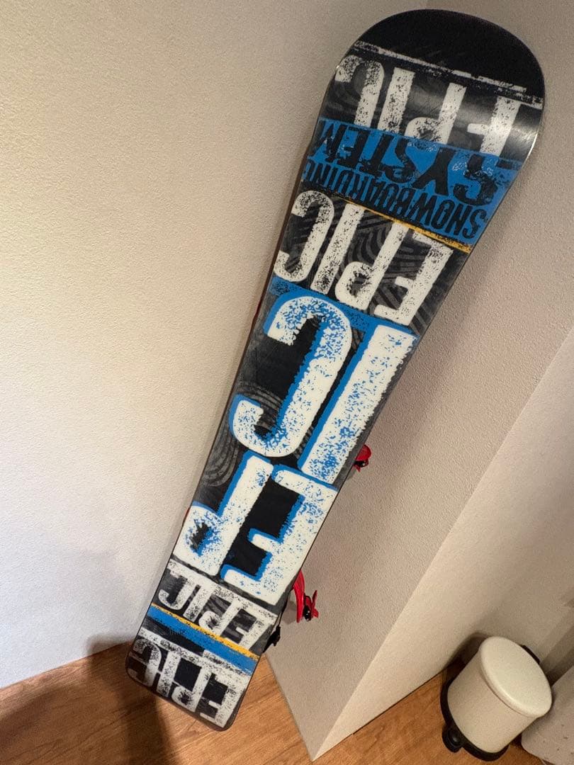 EPIC スノボー板+ビルディング(154cm M/L) バッグ付