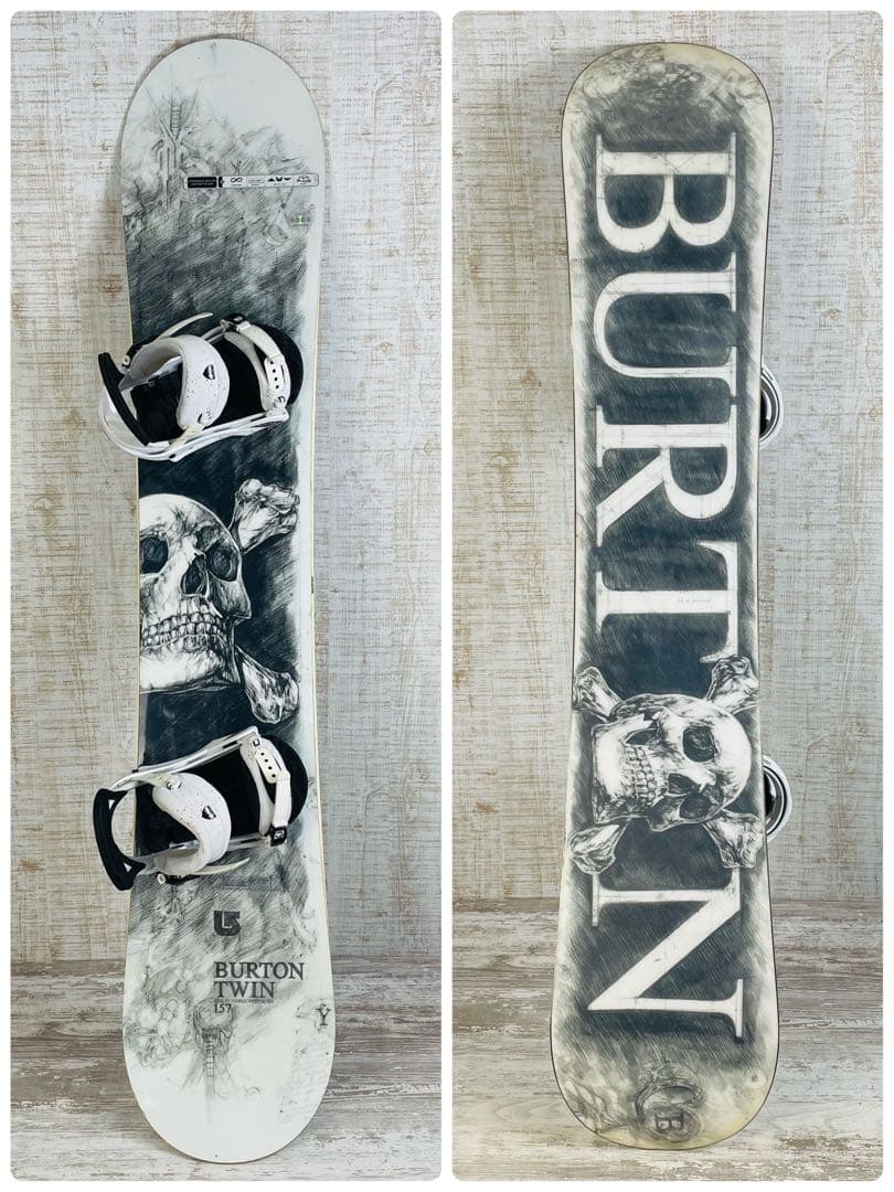 BURTON バートンツイン　アンドレイモロドキン【157】&バートンミッション