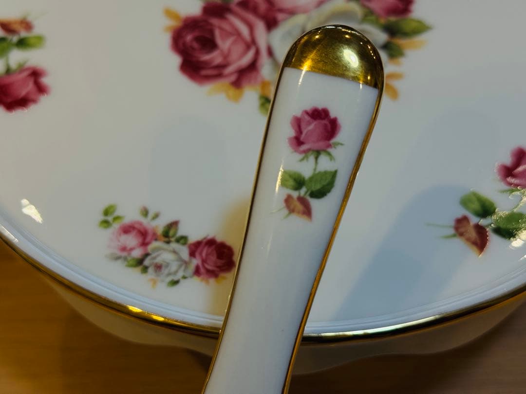A8042【ロイヤルアシュモア】 ケーキサーバーセット 花柄 バラ