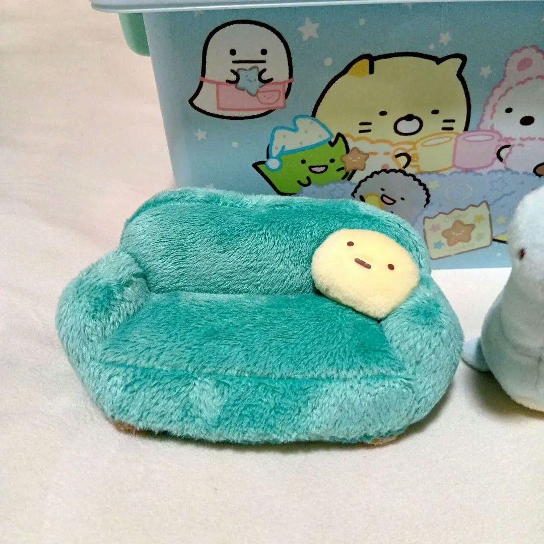 すみっコぐらし ぬいぐるみ とかげ セット　ケース付き