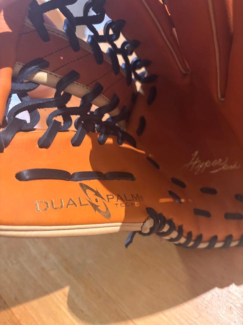 Rawlings 12.5インチ 外野用 軟式グローブ キャメル　右利き用