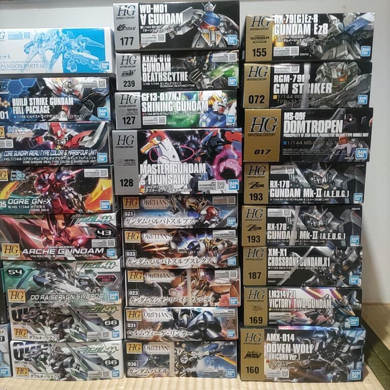 ガンプラ26点まとめ売り HG EG 宇宙世紀 オルタナティブ ビルド系