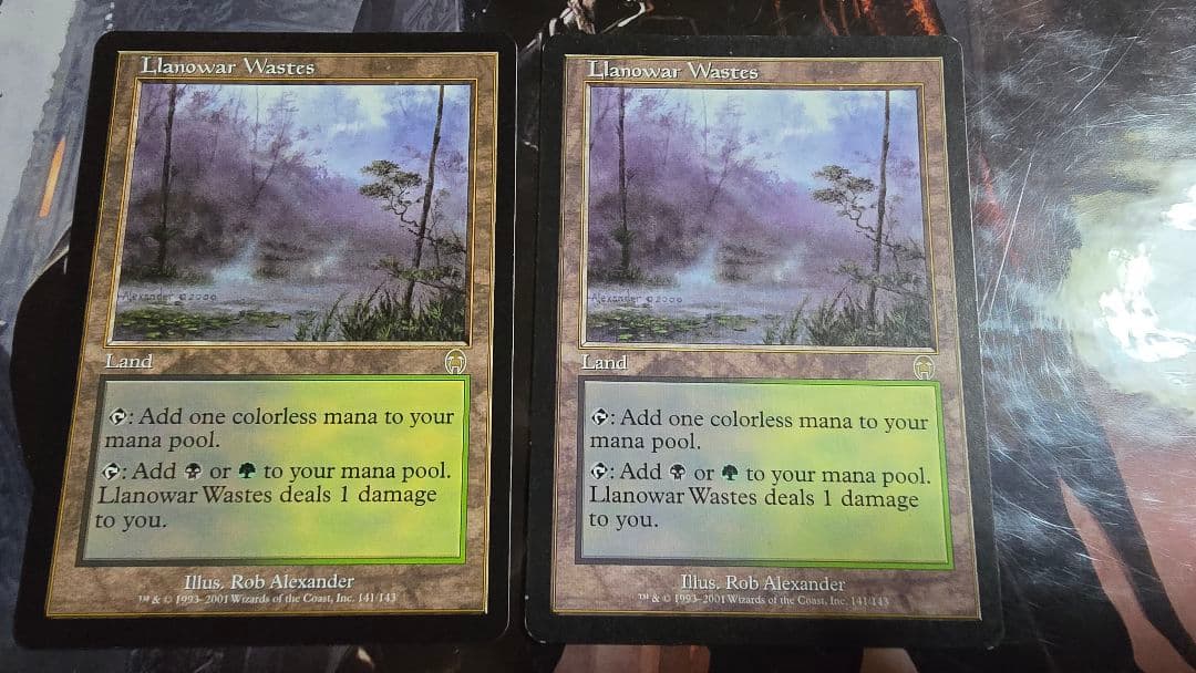 MTG ラノワールの荒原(日2英2) 4枚セット