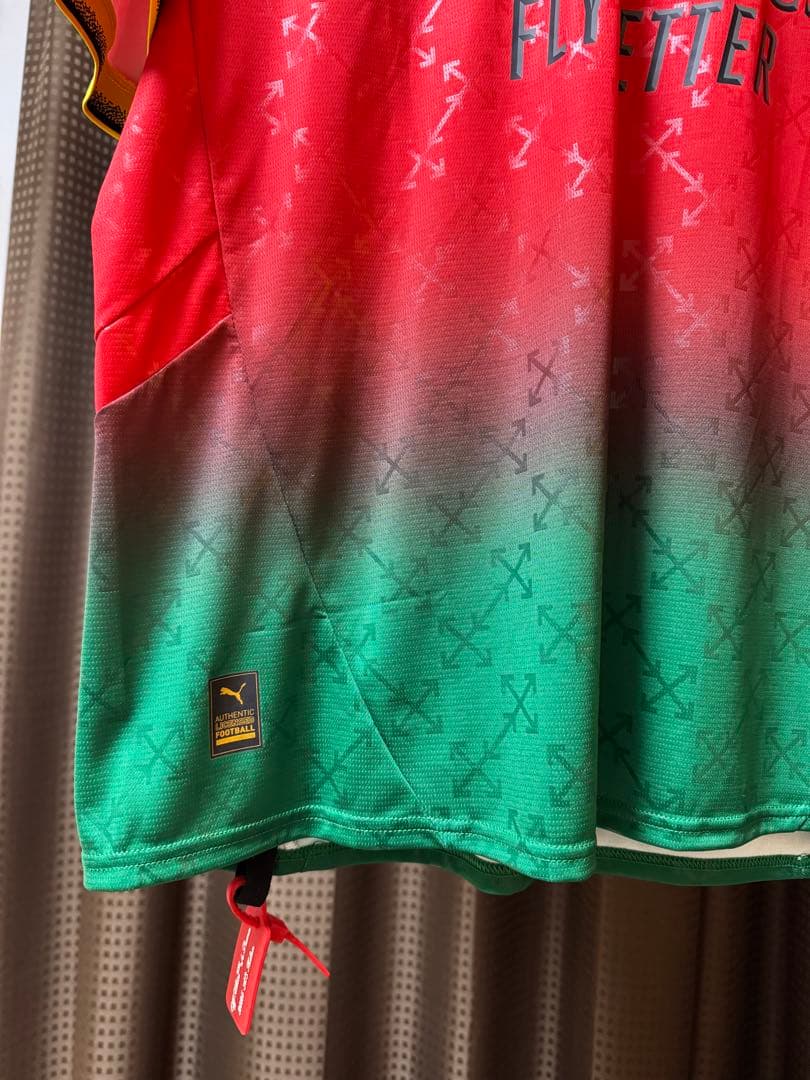 PUMA x AC Milan x Off-White サッカーシャツ