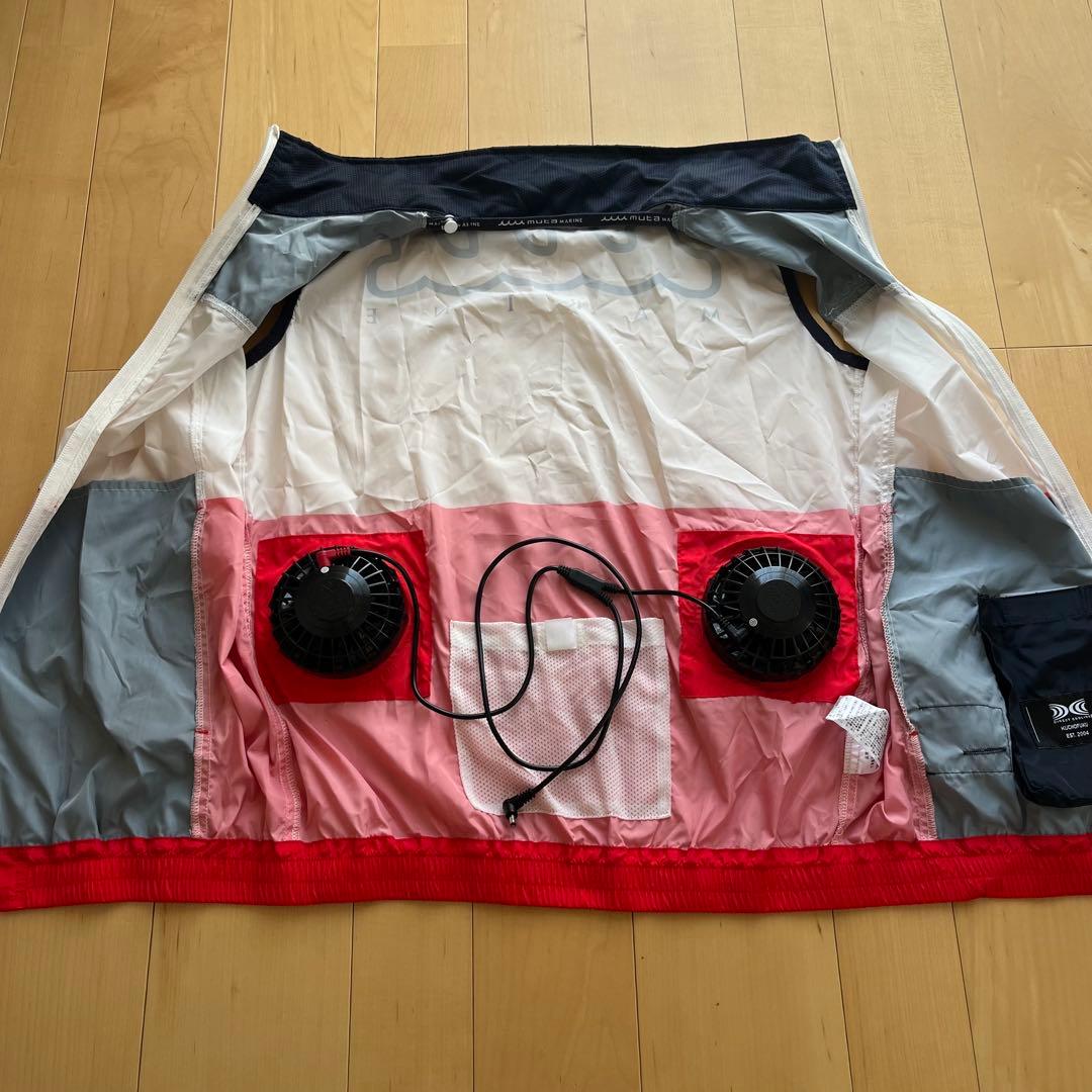 ムータ muta 空調服（ファン無し）サイズ4 ゴルフ 作業 猛暑 外 暑さ対策