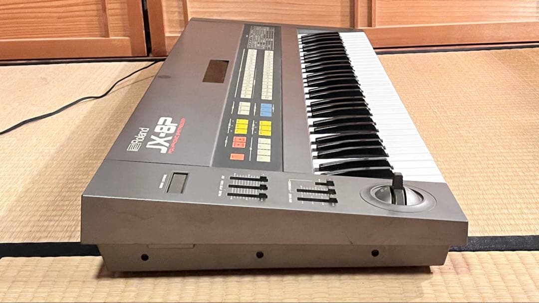 【動作確認済】Roland JX-8P アナログシンセ ハードケース付 MIDI