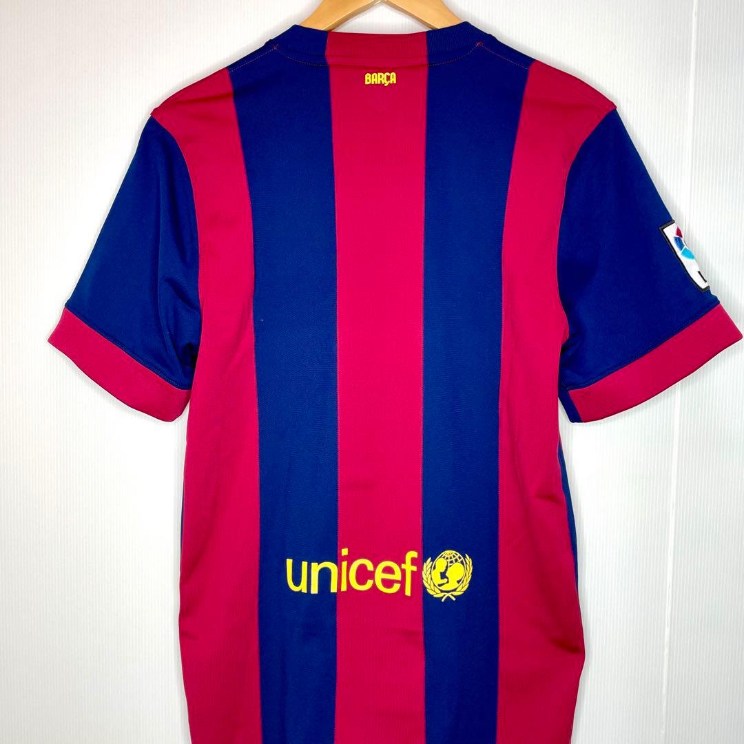 【美品】 Nike FC Barcelona バルサ ユニ 14-15 Sサイズ