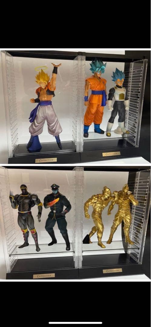 【4〜16個セット】コレクションケース、フィギュアケース、小物入れ、インテリア