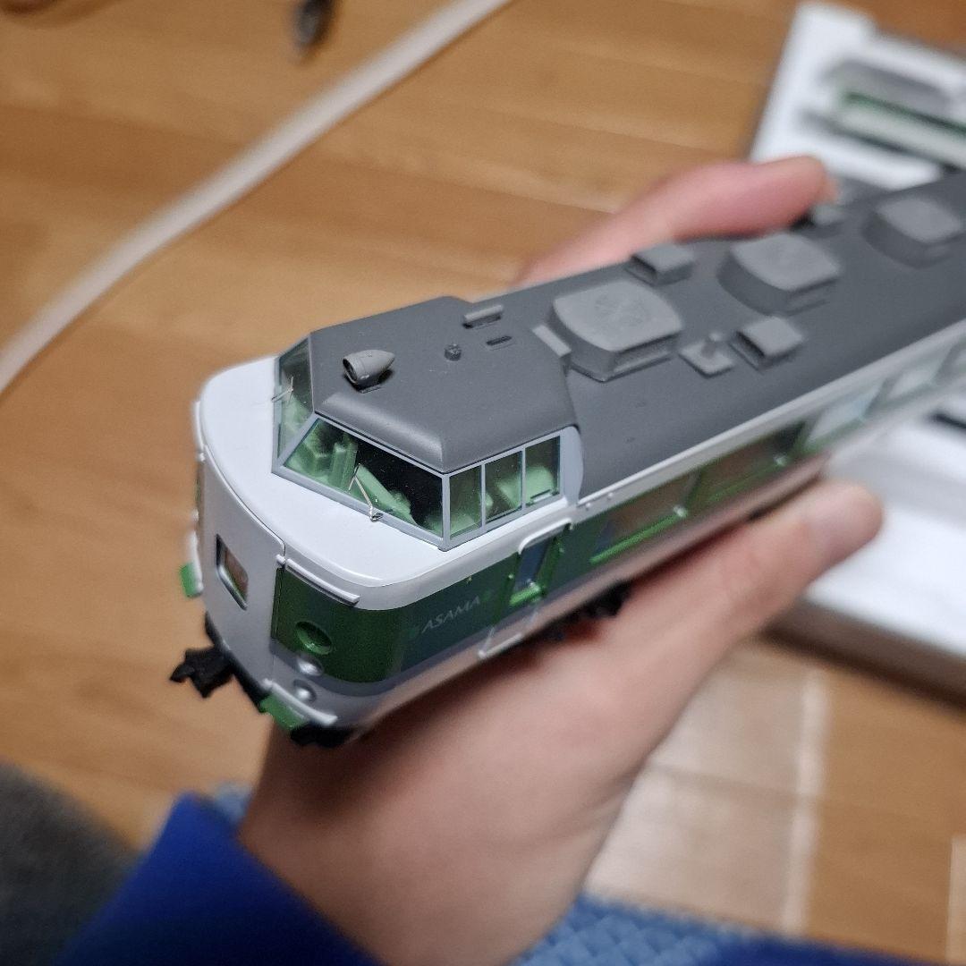 489系あさま HOゲージ ジャンク品　動作未確認部品無し
