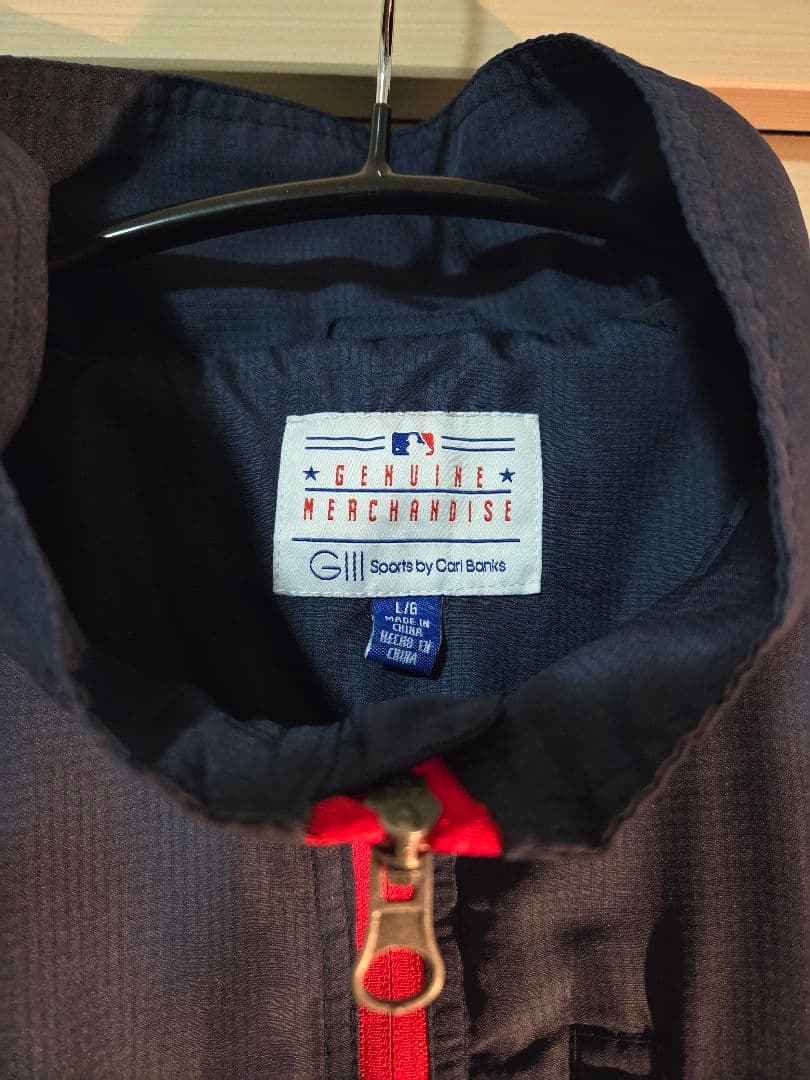 【激レア】00s MLB ブレーブス G-III 公式 ナイロンジャケット