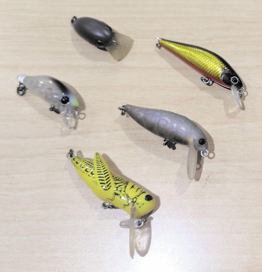 ① トラウト 渓流・管理釣り場用 ルアー 20個 まとめ売り