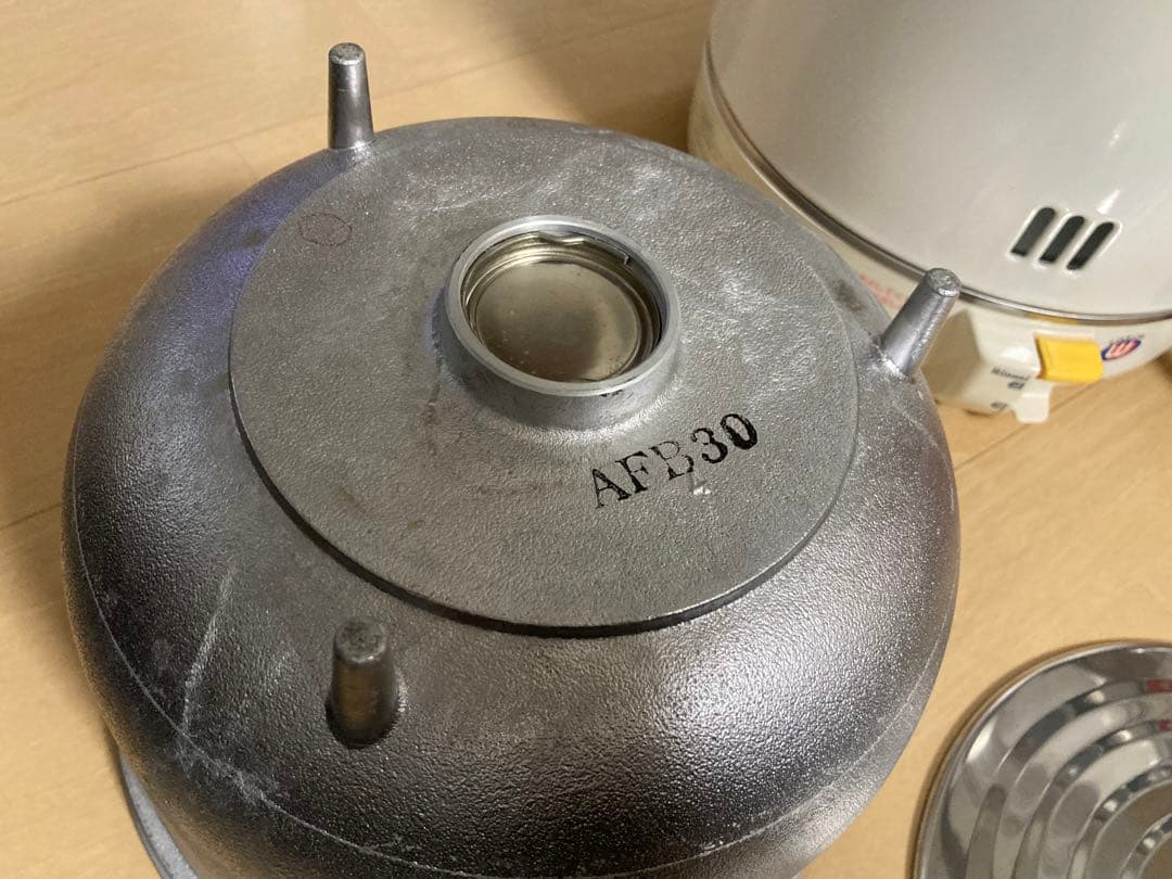 防災キャンプ　 10合炊き炊飯器&レギュレーター&ホース一式