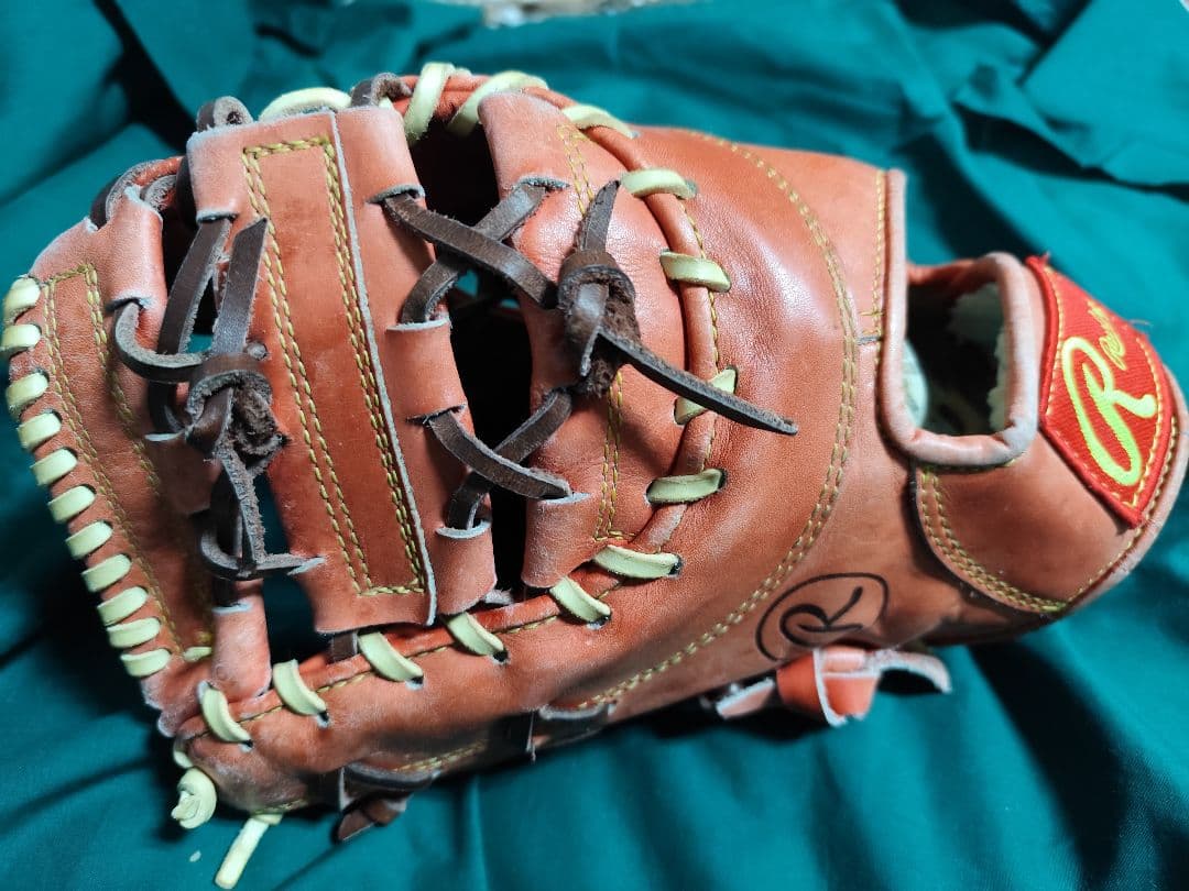 ローリングス　ビンテージファーストミット　右手 カスタムカラーオーダー品