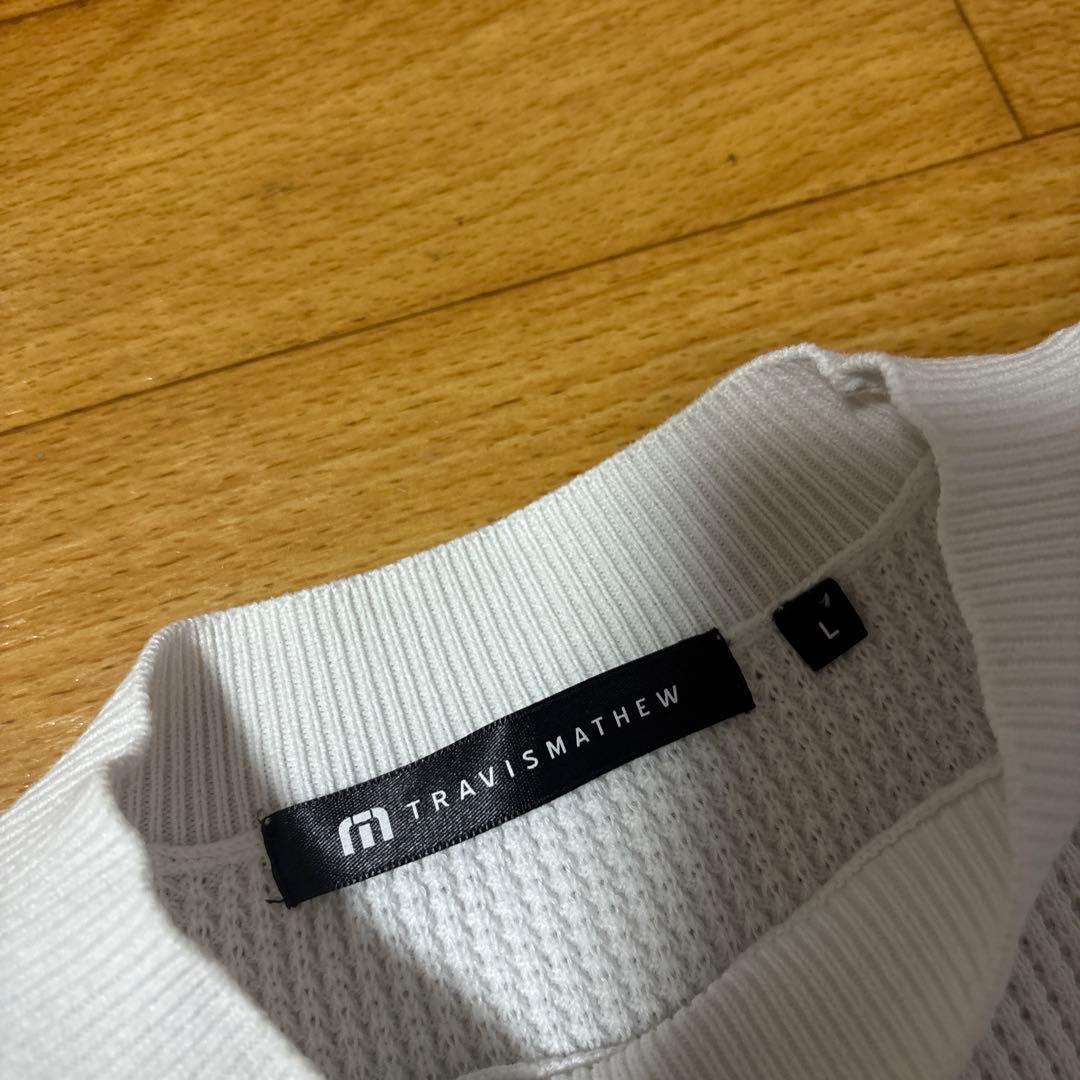 TRAVISMATHEW トラヴィスマシュー 半袖モックネックニット ゴルフ