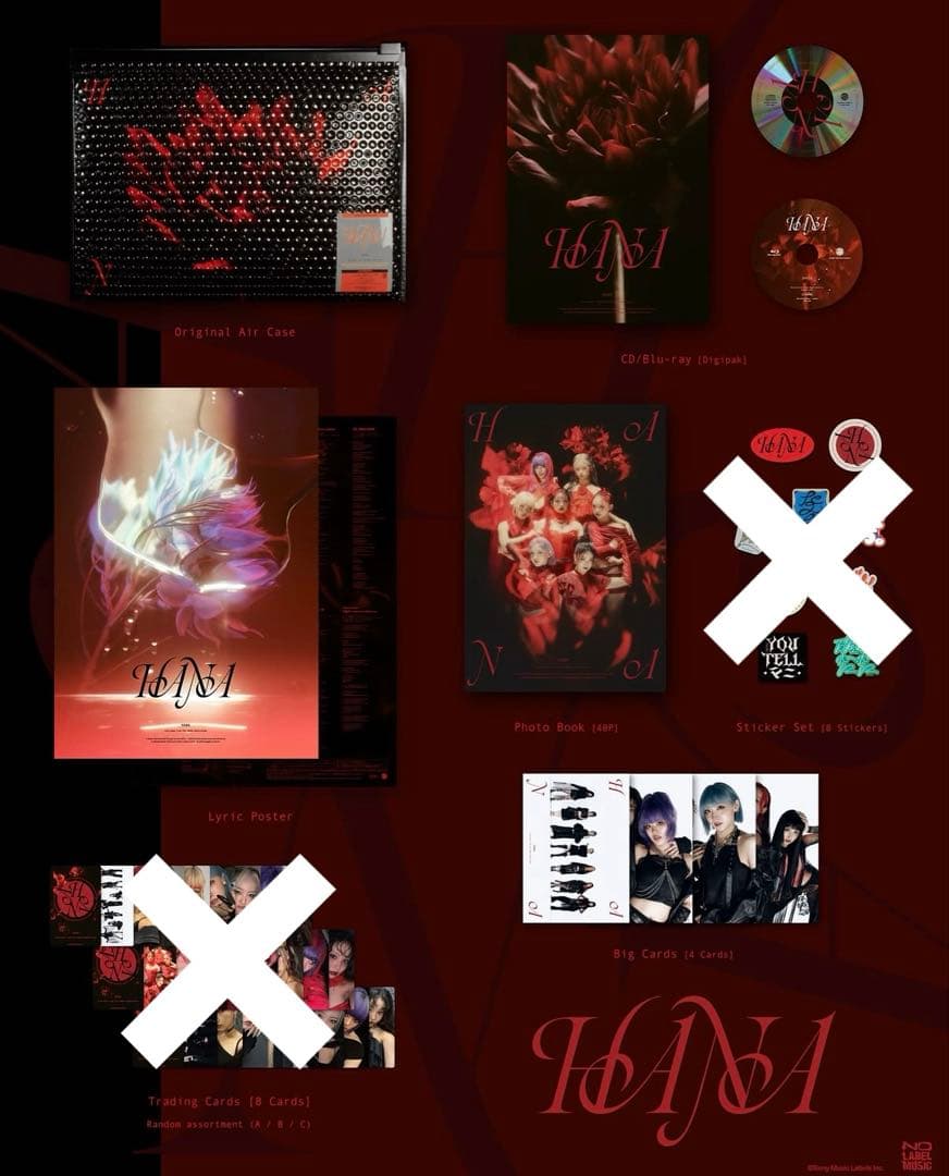 HANA アルバム CD Blu-ray