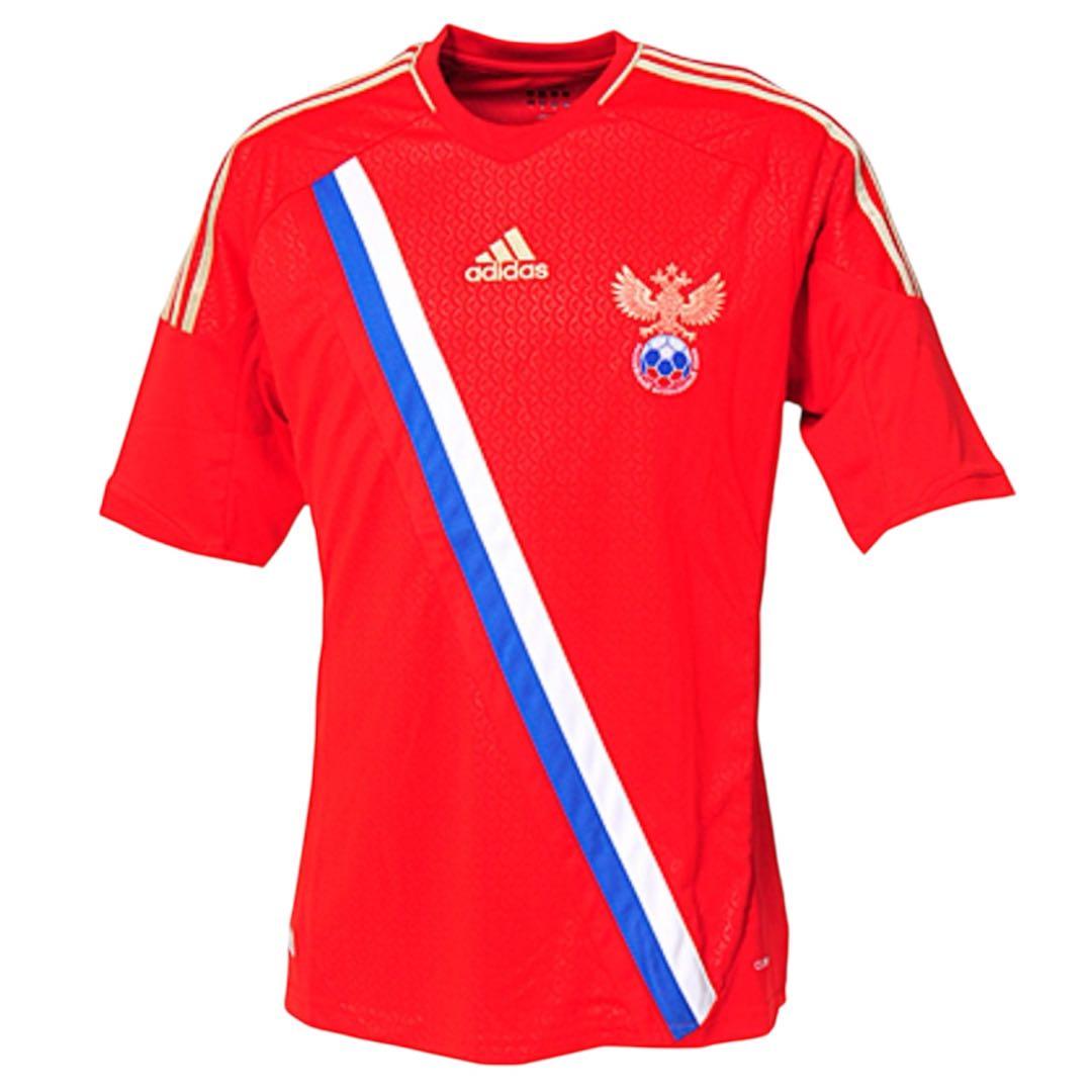 adidas ロシア代表 EURO2012 ホーム ユニフォーム/ゲームシャツM