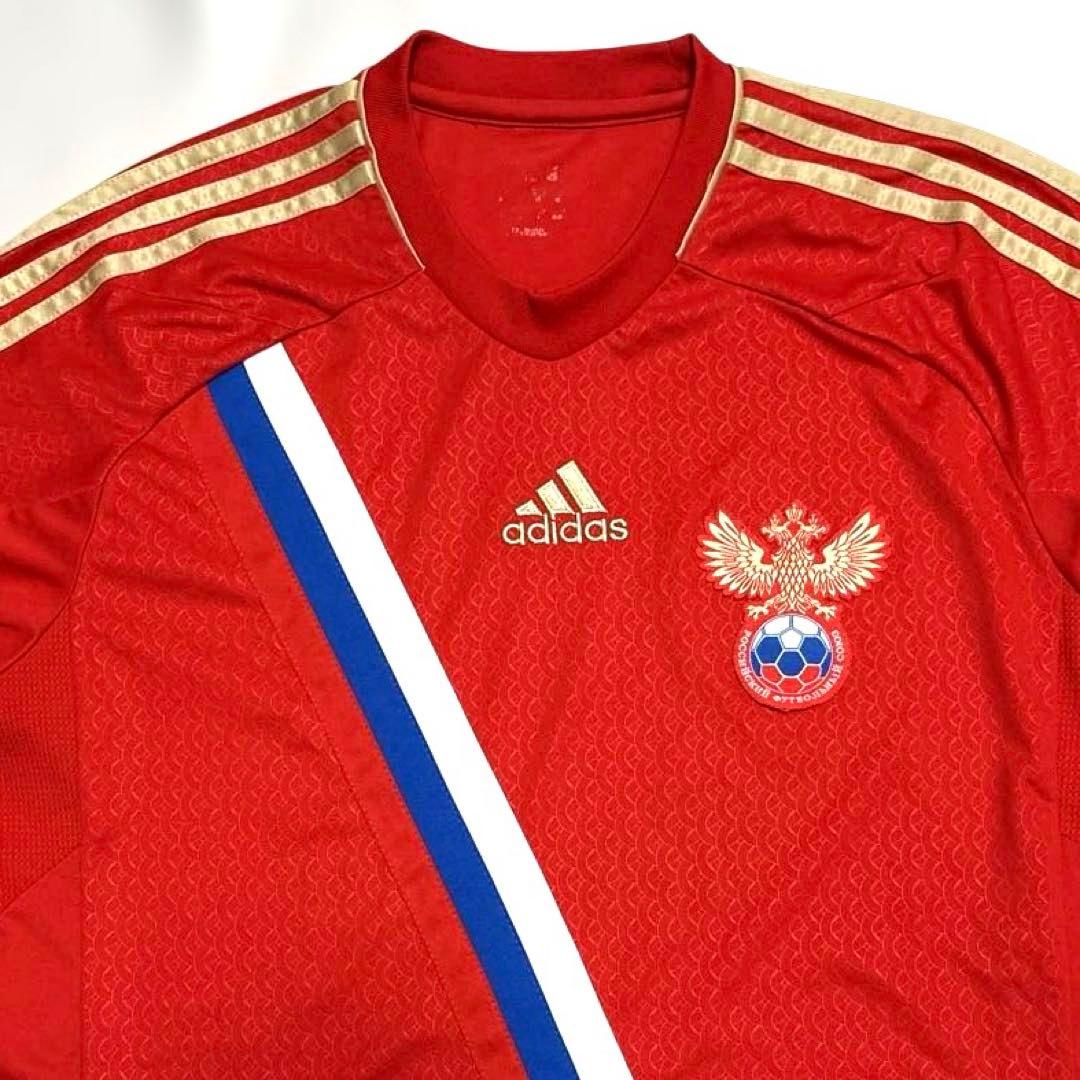 adidas ロシア代表 EURO2012 ホーム ユニフォーム/ゲームシャツM
