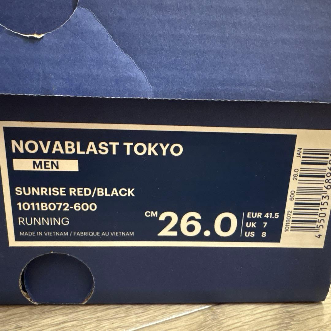 ASICS NOVABLAST TOKYO 1011B072 アシックス