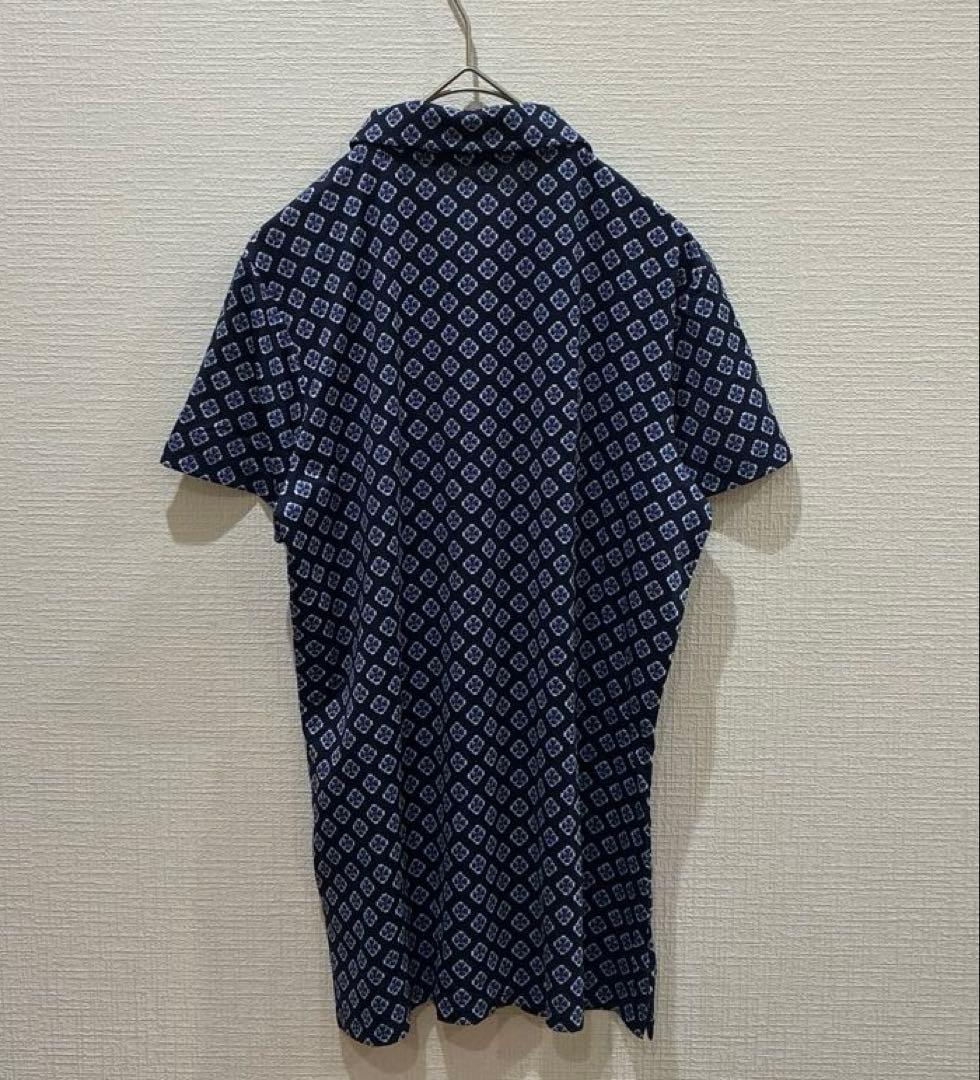 RLXラルフローレン ゴルフシャツ／花柄 総柄 フラワー 半袖 ポロシャツ